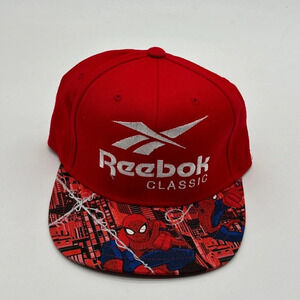 Reebok Classic Youth Red Spider-Man Hat